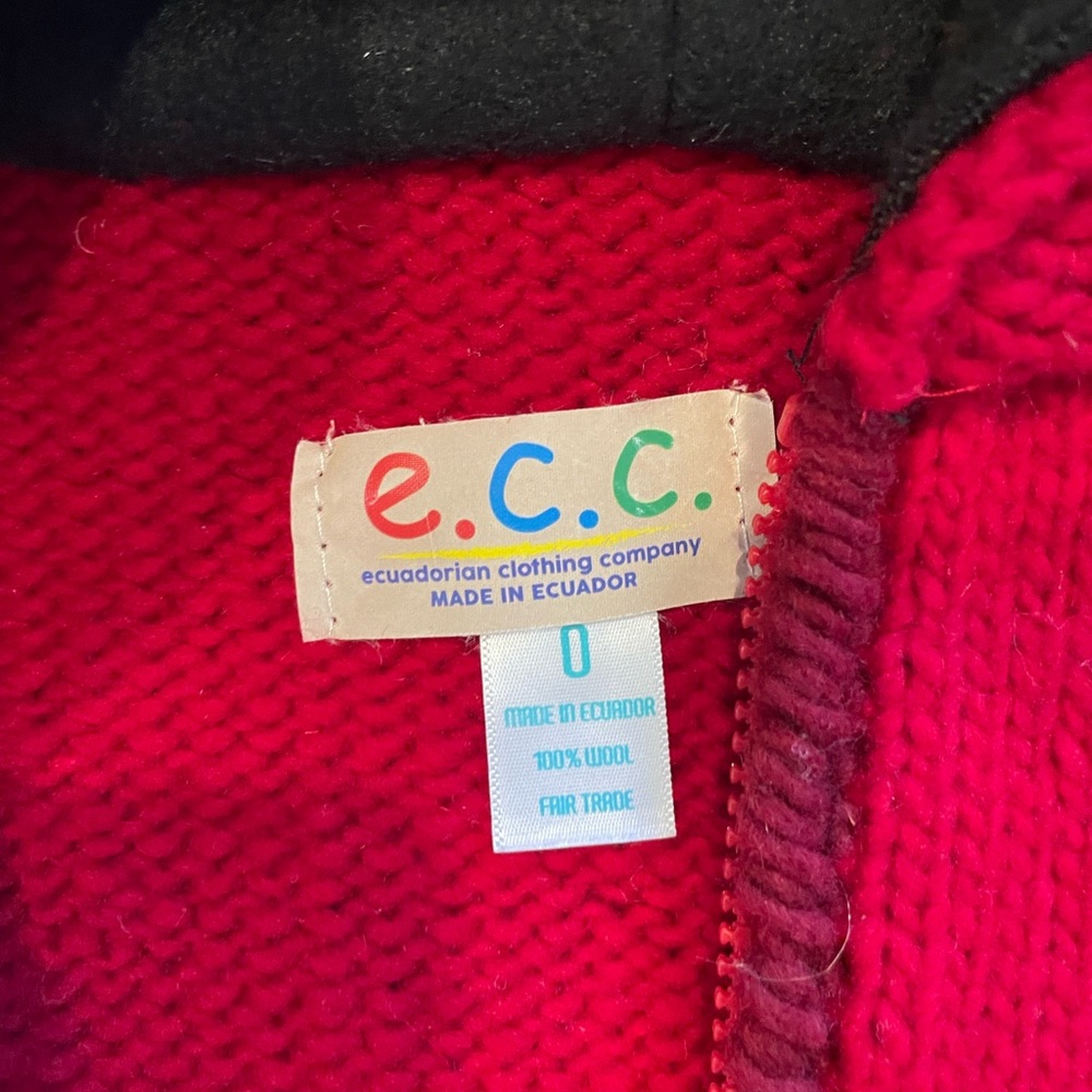 Red bird jacket - Picture 3 of 4